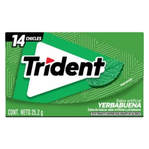 CHICLE TRIDENT 14S YERBABUENA DP 12U (PXDP)