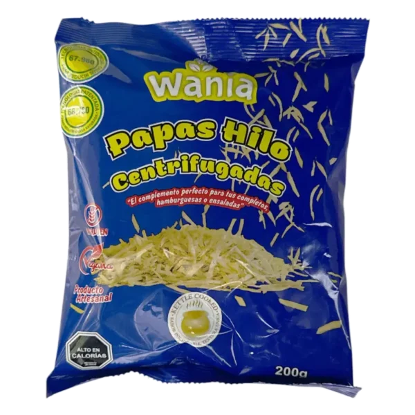 PAPAS HILO WANIA CENTRIFUGADAS 200G