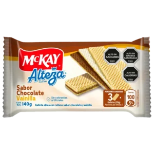 GALLETA MCKAY ALTEZA OBLEA CHOCO-VAINILLA 140G