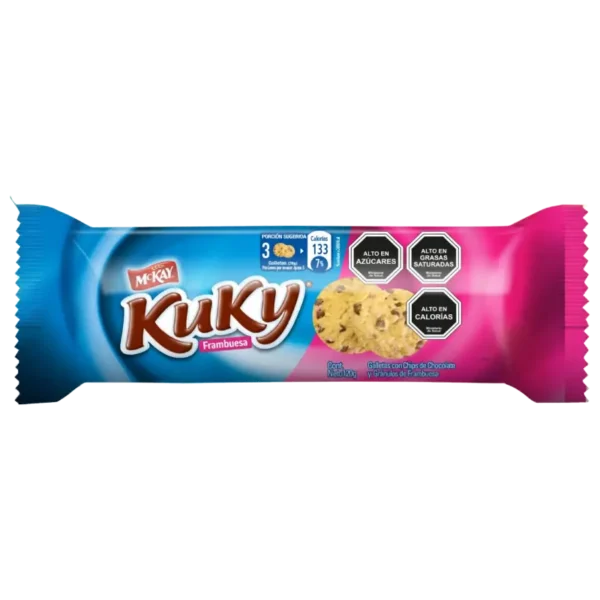 GALLETA MCKAY KUKY FRAMBUESA 120G