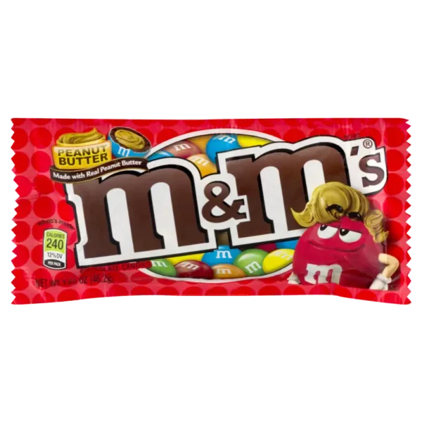 CHOCOLATE M&M MANTEQUILLA DE MANI 46.2G
