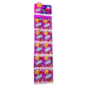 CARAMELOS CRAZY FRESA POLVO TRONADOR + PALETA 10U (PXDP)