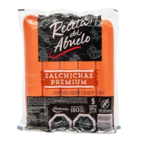 SALCHICHAS PREMIUM RECETA DEL ABUELO 250G