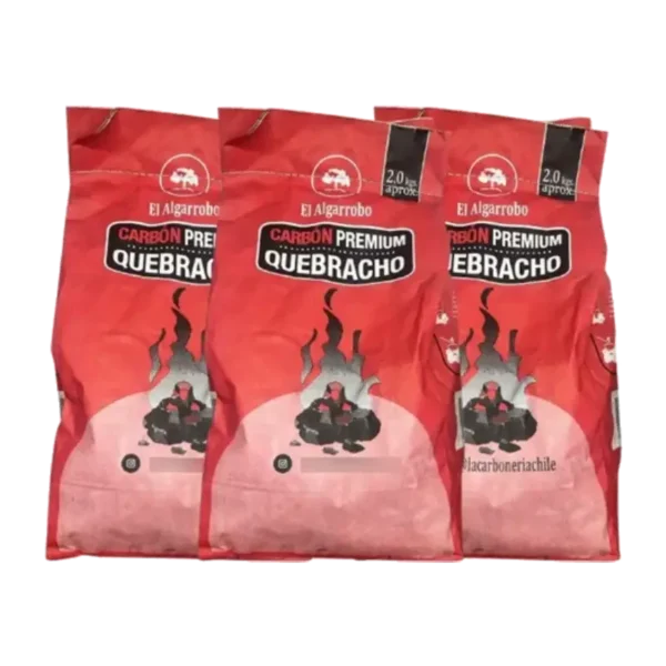 CARBON QUEBRACHO EL ALGARROBO  BOLSA 2KG