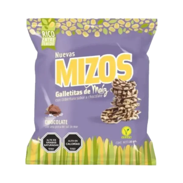 GALLETA ARROZ MIZOS MAIZ VEGANO 25G