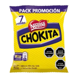 GALLETA CHOKITA BAÑADA BOLSA 7U 210G