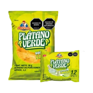 PLATANO LA VICTORIA VERDE LIMON 38G