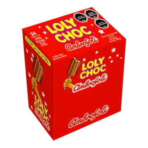 LOLY CHOC CHOCOLATE DISPLAY 24U 276G
