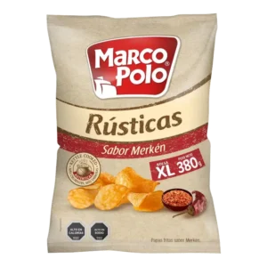 PAPAS FRITAS RUSTICAS MERKEN MARCO POLO 380G