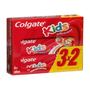 CREMA DENTAL COLGATE KIDS FRUTILLA PACK X3