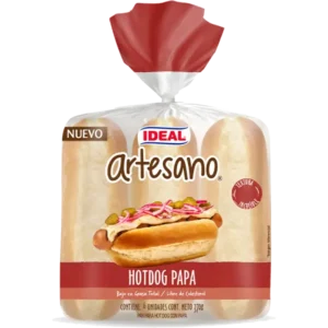 PAN IDEAL HOT DOG PAPA ARTESANO 370G