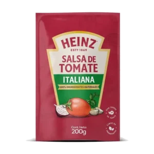 SALSA DE TOMATE HEINZ ITALIANA SACHET 200G