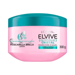 MAASCARILLA TRATAMIENTO ELVIVE BRILLO CRISTAL 300ML