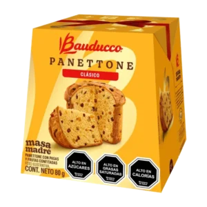 MINI PANETTONE FRUTAS BAUDUCCO 80G