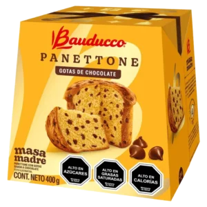 PANETTONE GOTAS CHOCOLATE BAUDUCCO 400G