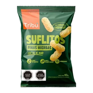 SUFLITOS VEGANOS TRIBU FINAS HIERBAS 40G