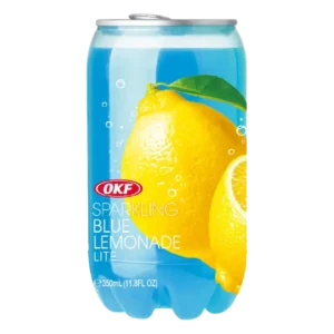 WATER SPARKLING OKF BLUE LEMONADE 350ML
