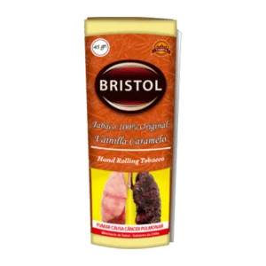 TABACO PICADO BRISTOL VAINILLA CARAMELO 45G