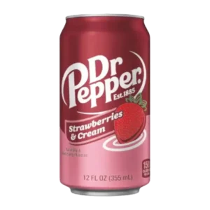DR PEPPER STRAWBERRY & CREAM LATA 355ML PACK 12U