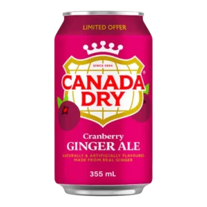 CANADA DRY CRANBERRY LATA 355ML PACK 12U