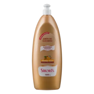 JABON LIQUIDO SIMONDS GLICERINA CHOCOLATE ALMENDRAS 1LT