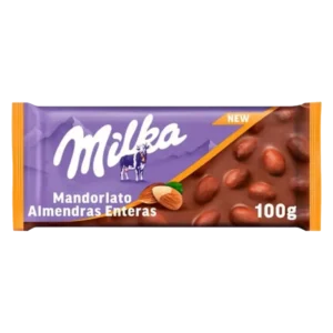 CHOCOLATE MILKA ALMENDRAS ENTERAS MANDORLATO 100G