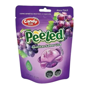 GOMITAS CANDY CLUB PEELED UVA 85G