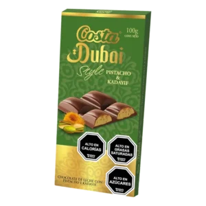 CHOCOLATE TABLETA COSTA DUBAI 100G