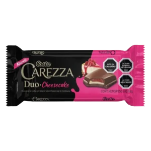 CHOCOLATE CAREZZA DOBLE RELLENO CHEESECAKE 95G