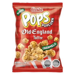 CEREAL COSTA POPS OLD ENGLAND TOFFEE CARAMELO 220G