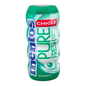 CHICLE MENTOS PURE FRESH MENTA VERDE 15U 30G