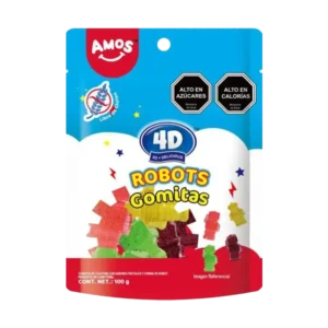 GOMITAS AMOS ROBOTS 100G