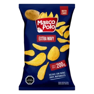 PAPAS FRITAS MARCO POLO EXTRA WAVY 200G