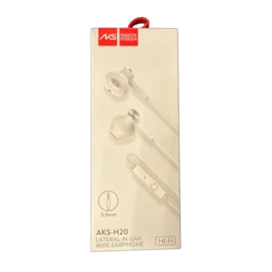 AUDIFONOS ALAMBRICOS CON CONTROL 3.5MM AKS-H20