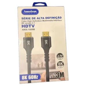 CABLE HDMI 3MT HDTV AWX-1009B ZLC- 15170