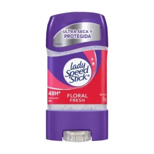 DESODORANTE LADY SPEED STICK GEL DOUBLE DEFENSE FLORAL 65G