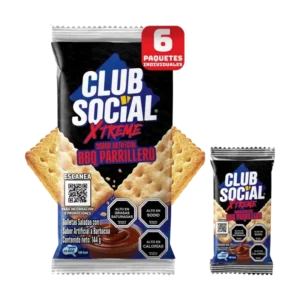 GALLETA CLUB SOCIAL BBQ PACK 6U 156G