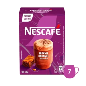 CAFE NESCAFE MIXES BROWNIE CARAMEL SOBRE 18G 8U (PXDP)