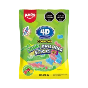 GOMITAS AMOS BLOQUES ACIDOS 40G