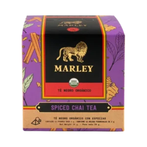 TE MARLEY NEGRO PIRAMIDE SPICED CHAI TEA 12U 24G