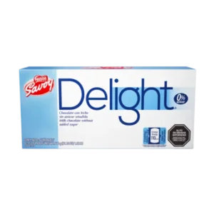 CHOCOLATE SAVOY CON LECHE DELIGHT 100G 6U (PXDP)