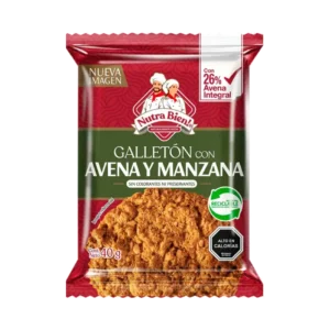GALLETON NUTRA BIEN AVENA MANZANA 40G