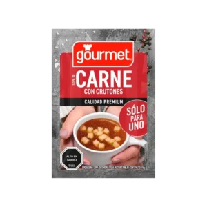 SOPA PARA UNO GOURMET CARNE CON CRUTONES 15G
