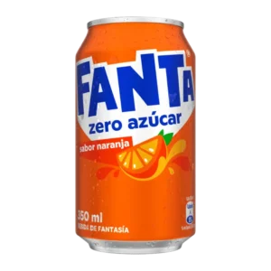 FANTA NARANJA ZERO LATA 350ML PACK 6U