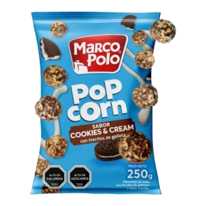 POPCORN COOKIES & CREAM MARCO POLO 250G