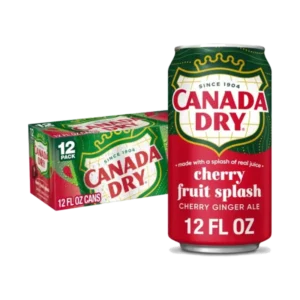 CANADA DRY CHERRY LATA 355ML PACK 12U