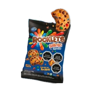 GALLETA ROCKLETS VAINILLA BOLSA 100G