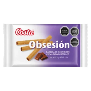 GALLETA COSTA OBSESION CLASICA BARQUILLOS 37G