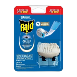 INSECT RAID APARATO/TABS ELECTRICO