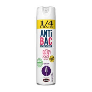DESINF AEROSOL ANTIBAC LAV 220CC+1/4